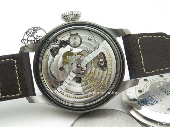 MIROTIME 0422 Refined Big Pilot IW500908 ZF 1:1 Best Edition Le Petit Prince On Brown Leather Strap A521111 V 7247